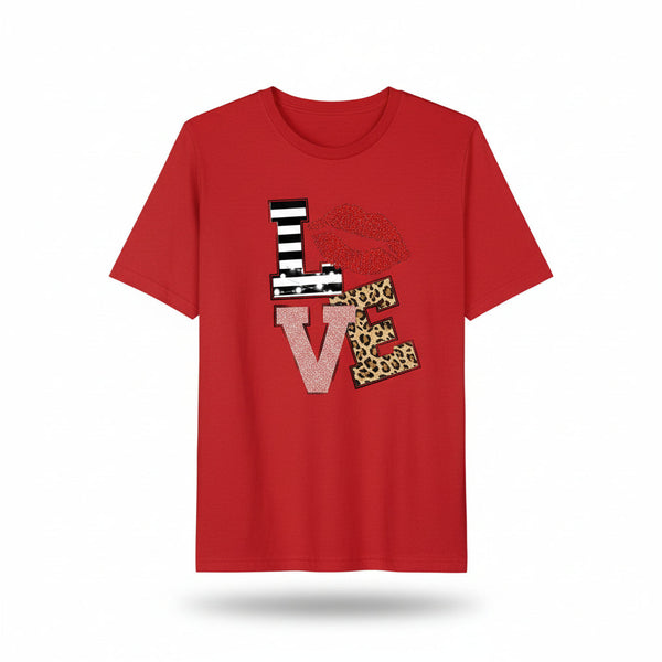 Printed Urban Casual T-Shirt for Women Cotton Graphic Tee Comfortable Everyday Street Style Top