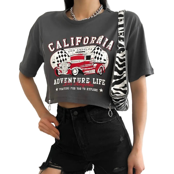 Trendy Versatile Women T-Shirt Slim Fit Cotton Casual T Shirt for Women Fashion Top